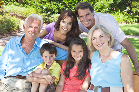 family healthy teeth